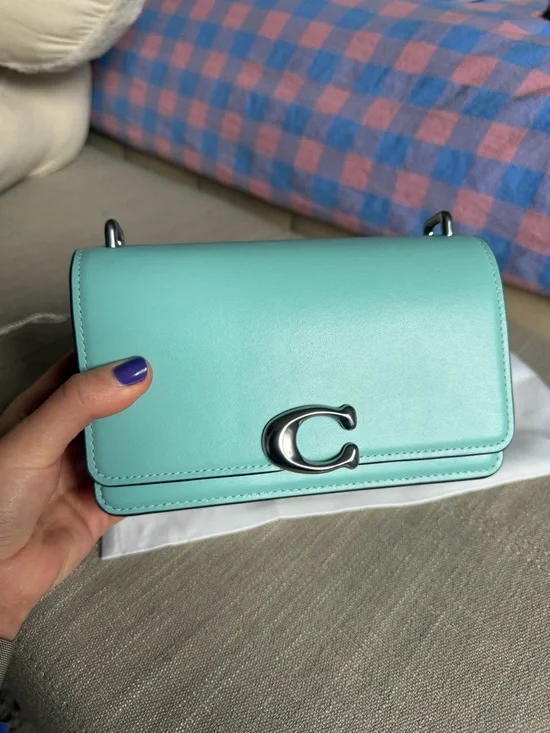 Coach Bandit Crossbody in Faded Blue/Silver - Picture 3 of 12